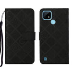 Custodia per cellulare in pelle con motivo goffrato stile etnico, For OPPO A16, For OPPO A94 5G, For OPPO Realme C20 / C21
