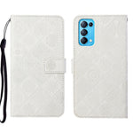 Custodia per cellulare in pelle con motivo goffrato stile etnico, For OPPO Reno5 5G, For OPPO Reno5 Pro 5G, For OPPO Reno6 5G