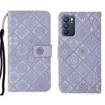 Custodia per cellulare in pelle con motivo goffrato stile etnico, For OPPO Reno5 5G, For OPPO Reno5 Pro 5G, For OPPO Reno6 5G