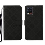 Custodia per cellulare in pelle con motivo goffrato stile etnico, For OPPO Reno6 Pro 5G, For OPPO Realme 8 4G, For OPPO Realme 8 5G