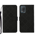 Custodia per cellulare in pelle con motivo goffrato stile etnico, For OPPO Reno6 Pro 5G, For OPPO Realme 8 4G, For OPPO Realme 8 5G