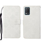 Custodia per cellulare in pelle con motivo goffrato stile etnico, For OPPO Reno6 Pro 5G, For OPPO Realme 8 4G, For OPPO Realme 8 5G