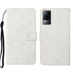 Custodia per cellulare in pelle con motivo goffrato stile etnico, For vivo V21, For vivo V21e 4G, For vivo V21e 5G