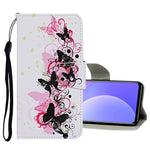 Custodia in pelle con motivo a disegno colorato, For Xiaomi Redmi Note 11 China, For Xiaomi Redmi Note 11 Pro China