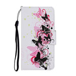 Custodia in pelle con motivo a disegno colorato, For Xiaomi Redmi Note 11 China, For Xiaomi Redmi Note 11 Pro China