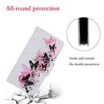 Custodia in pelle con motivo a disegno colorato, For Xiaomi Redmi 10 2022, For Xiaomi Redmi K40