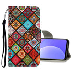 Custodia in pelle con motivo a disegno colorato, For Xiaomi Redmi 10 2022, For Xiaomi Redmi K40