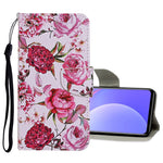 Custodia in pelle con motivo a disegno colorato, For Xiaomi Redmi 10 2022, For Xiaomi Redmi K40