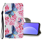 Custodia in pelle con motivo a disegno colorato, For Xiaomi Redmi 10 2022, For Xiaomi Redmi K40