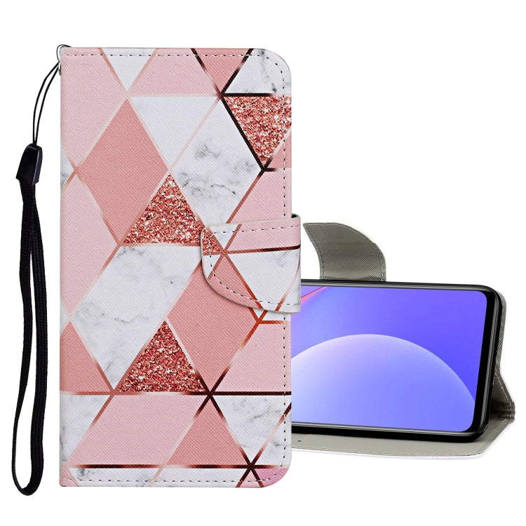 Custodia in pelle con motivo a disegno colorato, For Xiaomi Redmi 10 2022, For Xiaomi Redmi K40