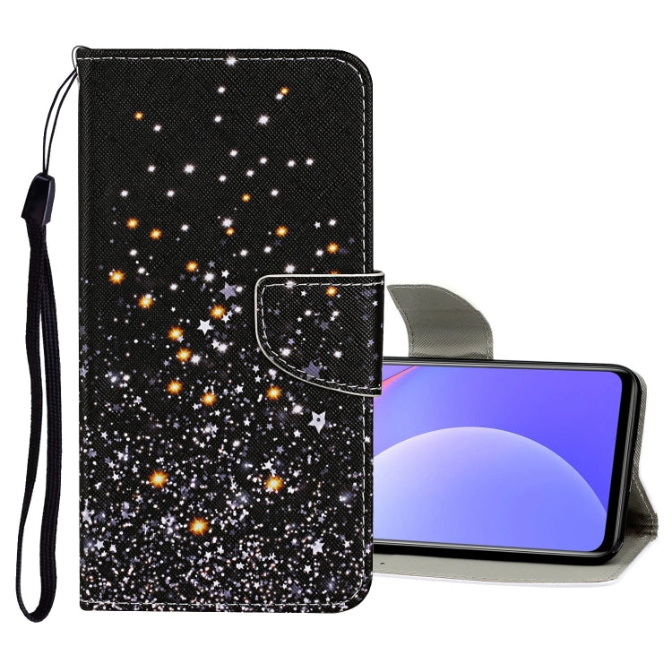 Custodia in pelle con motivo a disegno colorato, For Xiaomi Redmi 10 2022, For Xiaomi Redmi K40