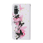 Custodia in pelle con motivo a disegno colorato, For Xiaomi Redmi Note 10 Pro, For Xiaomi Redmi Note 10 Pro China