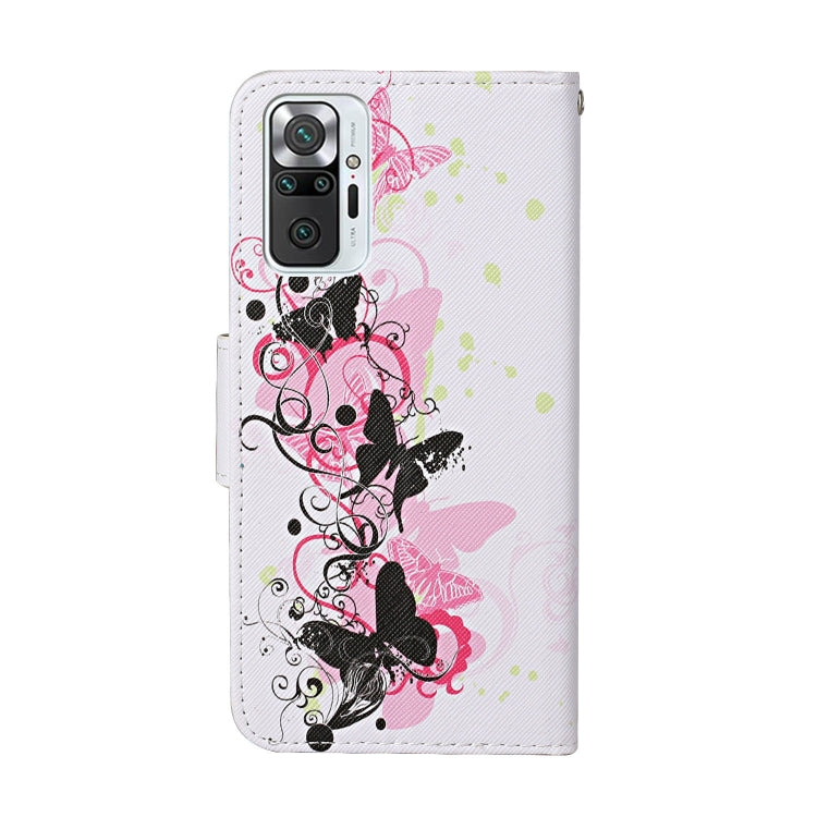 Custodia in pelle con motivo a disegno colorato, For Xiaomi Redmi Note 10 Pro, For Xiaomi Redmi Note 10 Pro China
