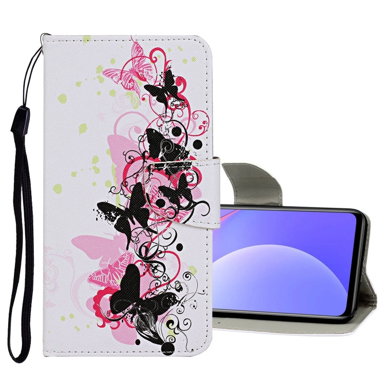 Custodia in pelle con motivo a disegno colorato, For Xiaomi Redmi Note 10 Pro, For Xiaomi Redmi Note 10 Pro China