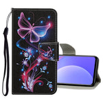 Custodia in pelle con motivo a disegno colorato, For Xiaomi 11T