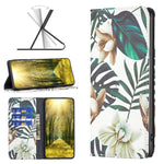Custodia per telefono in pelle magnetica invisibile con motivo a disegno colorato, For Nokia G11 / G21