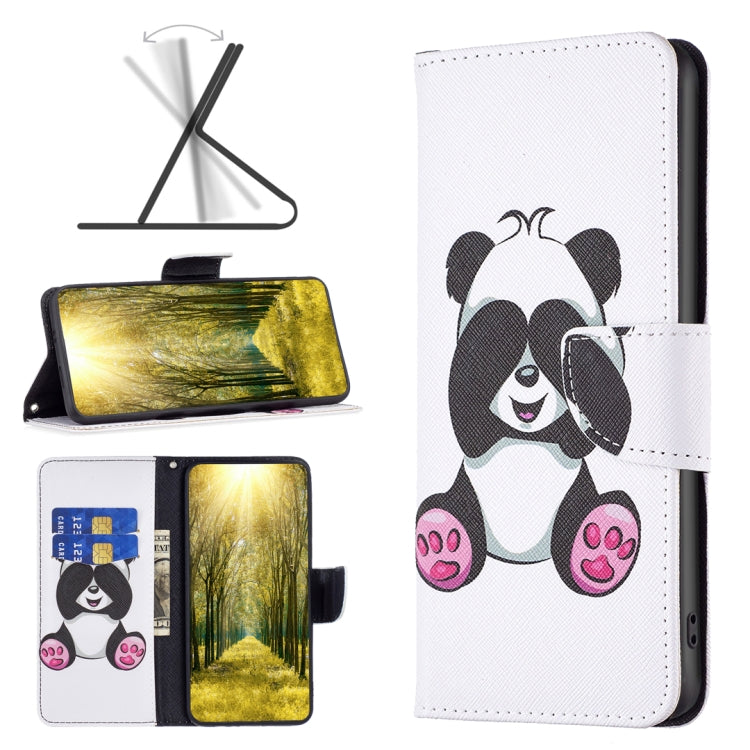 Custodia per telefono in pelle a vibrazione orizzontale con motivo a disegno colorato, For Nokia G11 / G21
