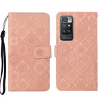 Custodia per cellulare in pelle con motivo goffrato stile etnico, For Xiaomi Redmi 10, For Xiaomi Redmi 10C, For Xiaomi Redmi K40