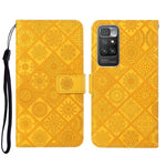 Custodia per cellulare in pelle con motivo goffrato stile etnico, For Xiaomi Redmi 10, For Xiaomi Redmi 10C, For Xiaomi Redmi K40