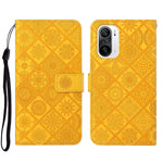 Custodia per cellulare in pelle con motivo goffrato stile etnico, For Xiaomi Redmi 10, For Xiaomi Redmi 10C, For Xiaomi Redmi K40