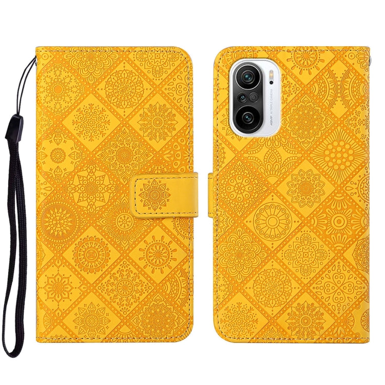 Custodia per cellulare in pelle con motivo goffrato stile etnico, For Xiaomi Redmi 10, For Xiaomi Redmi 10C, For Xiaomi Redmi K40