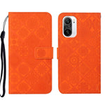 Custodia per cellulare in pelle con motivo goffrato stile etnico, For Xiaomi Redmi 10, For Xiaomi Redmi 10C, For Xiaomi Redmi K40
