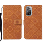 Custodia per cellulare in pelle con motivo goffrato stile etnico, For Xiaomi Redmi Note 11, For Xiaomi Redmi Note 11 4G Global, For Xiaomi Redmi Note 11 Pro