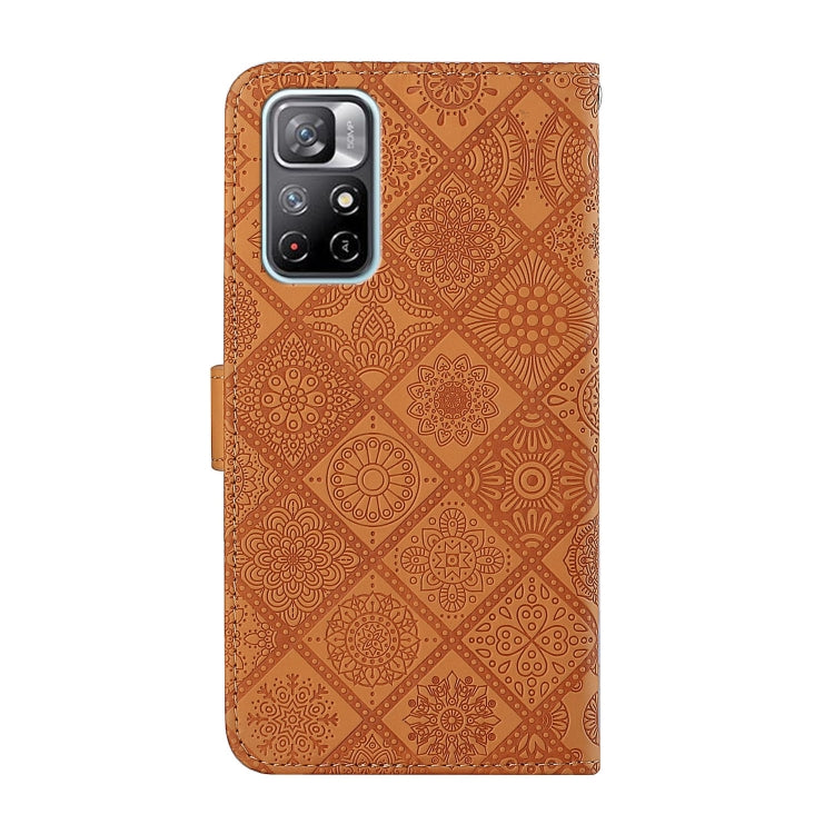Custodia per cellulare in pelle con motivo goffrato stile etnico, For Xiaomi Redmi Note 11, For Xiaomi Redmi Note 11 4G Global, For Xiaomi Redmi Note 11 Pro