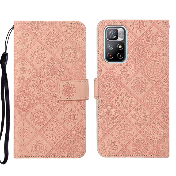 Custodia per cellulare in pelle con motivo goffrato stile etnico, For Xiaomi Redmi Note 11, For Xiaomi Redmi Note 11 4G Global, For Xiaomi Redmi Note 11 Pro