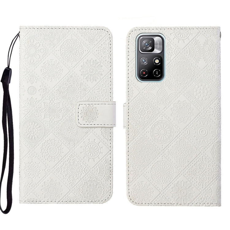 Custodia per cellulare in pelle con motivo goffrato stile etnico, For Xiaomi Redmi Note 11, For Xiaomi Redmi Note 11 4G Global, For Xiaomi Redmi Note 11 Pro