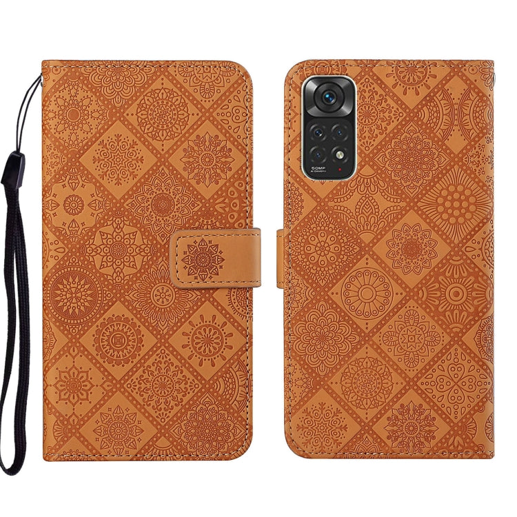 Custodia per cellulare in pelle con motivo goffrato stile etnico, For Xiaomi Redmi Note 11, For Xiaomi Redmi Note 11 4G Global, For Xiaomi Redmi Note 11 Pro