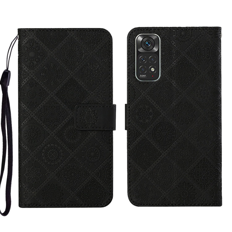 Custodia per cellulare in pelle con motivo goffrato stile etnico, For Xiaomi Redmi Note 11, For Xiaomi Redmi Note 11 4G Global, For Xiaomi Redmi Note 11 Pro