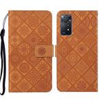 Custodia per cellulare in pelle con motivo goffrato stile etnico, For Xiaomi Redmi Note 11 Pro Global, For Xiaomi Redmi Note 10 Pro 5G, For Xiaomi Redmi Note 10 5G
