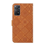Custodia per cellulare in pelle con motivo goffrato stile etnico, For Xiaomi Redmi Note 11 Pro Global, For Xiaomi Redmi Note 10 Pro 5G, For Xiaomi Redmi Note 10 5G