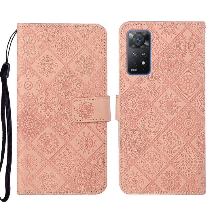 Custodia per cellulare in pelle con motivo goffrato stile etnico, For Xiaomi Redmi Note 11 Pro Global, For Xiaomi Redmi Note 10 Pro 5G, For Xiaomi Redmi Note 10 5G