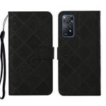 Custodia per cellulare in pelle con motivo goffrato stile etnico, For Xiaomi Redmi Note 11 Pro Global, For Xiaomi Redmi Note 10 Pro 5G, For Xiaomi Redmi Note 10 5G