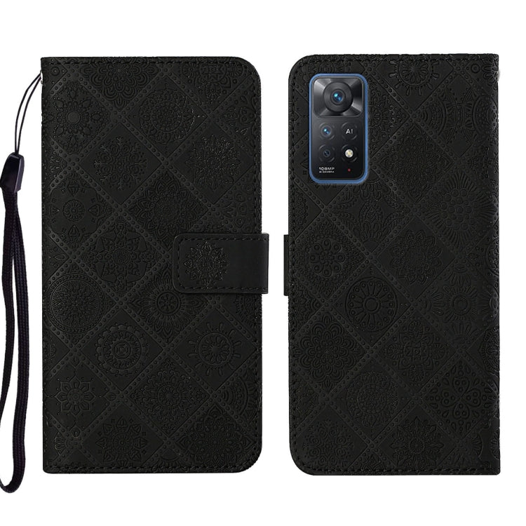 Custodia per cellulare in pelle con motivo goffrato stile etnico, For Xiaomi Redmi Note 11 Pro Global, For Xiaomi Redmi Note 10 Pro 5G, For Xiaomi Redmi Note 10 5G