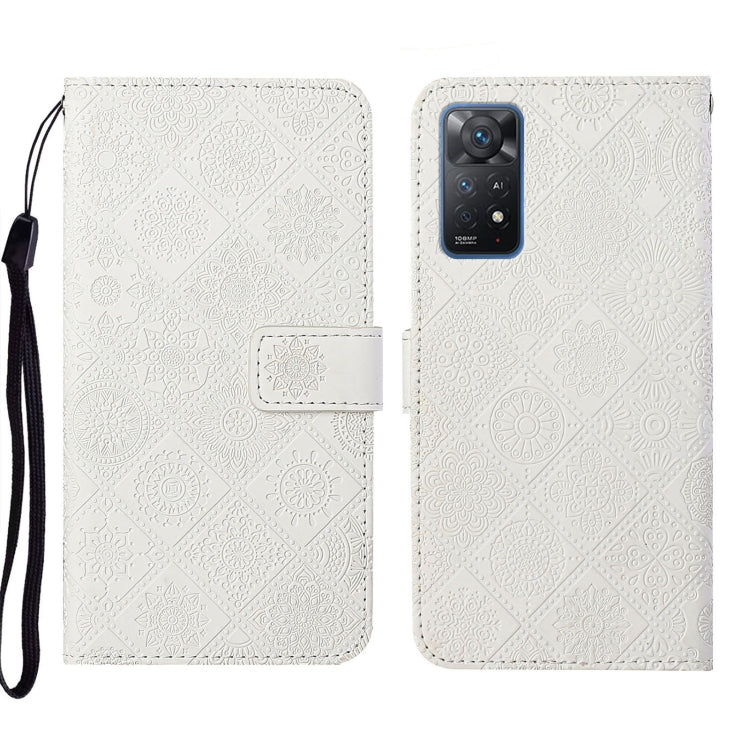 Custodia per cellulare in pelle con motivo goffrato stile etnico, For Xiaomi Redmi Note 11 Pro Global, For Xiaomi Redmi Note 10 Pro 5G, For Xiaomi Redmi Note 10 5G