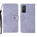 Custodia per cellulare in pelle con motivo goffrato stile etnico, For Xiaomi Redmi Note 11 Pro Global, For Xiaomi Redmi Note 10 Pro 5G, For Xiaomi Redmi Note 10 5G