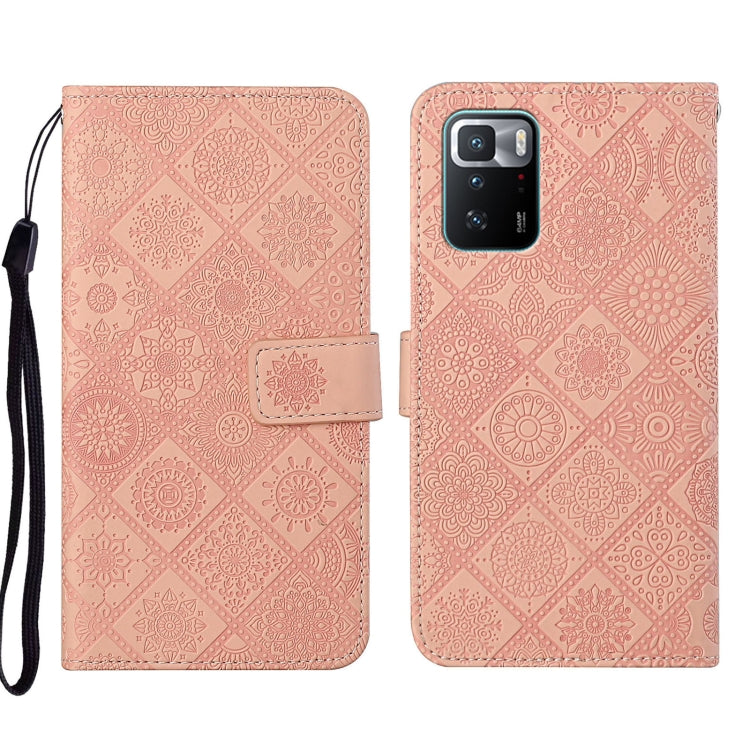 Custodia per cellulare in pelle con motivo goffrato stile etnico, For Xiaomi Redmi Note 11 Pro Global, For Xiaomi Redmi Note 10 Pro 5G, For Xiaomi Redmi Note 10 5G