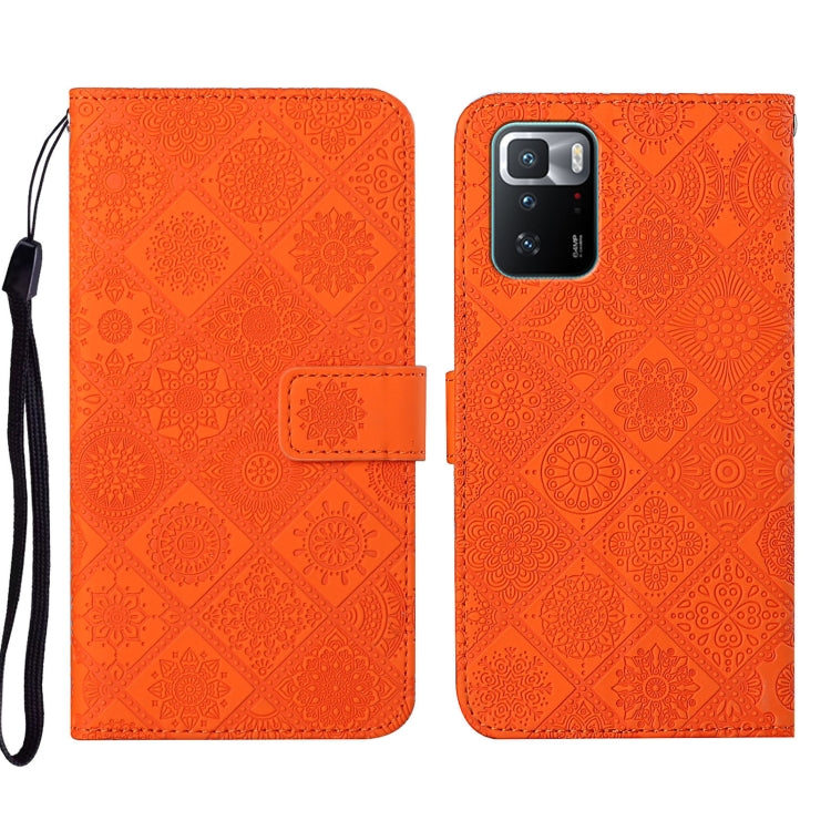 Custodia per cellulare in pelle con motivo goffrato stile etnico, For Xiaomi Redmi Note 11 Pro Global, For Xiaomi Redmi Note 10 Pro 5G, For Xiaomi Redmi Note 10 5G