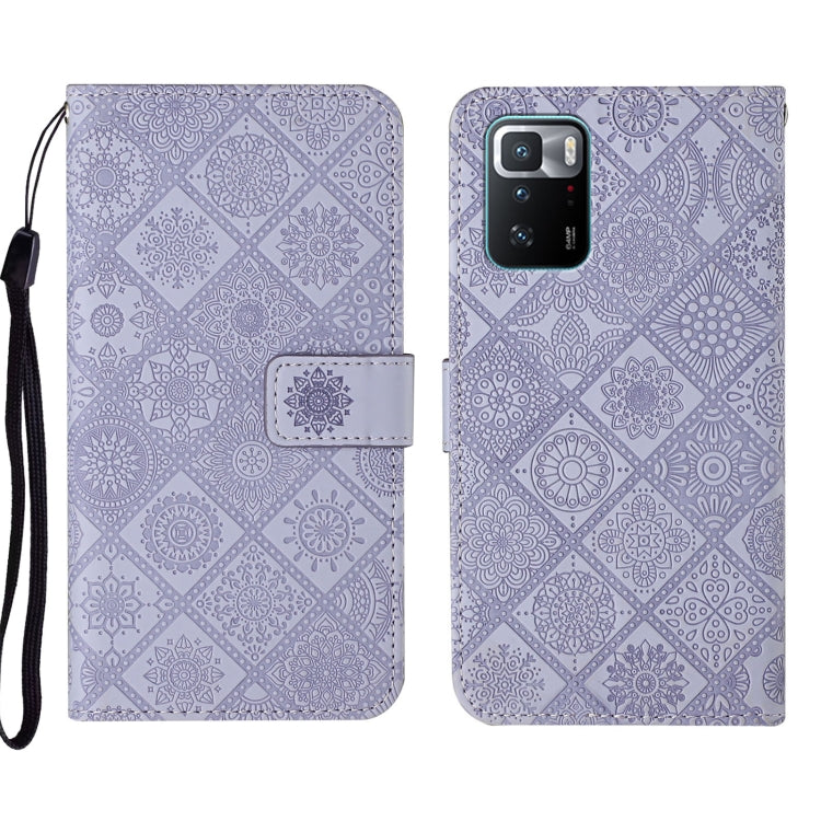 Custodia per cellulare in pelle con motivo goffrato stile etnico, For Xiaomi Redmi Note 11 Pro Global, For Xiaomi Redmi Note 10 Pro 5G, For Xiaomi Redmi Note 10 5G