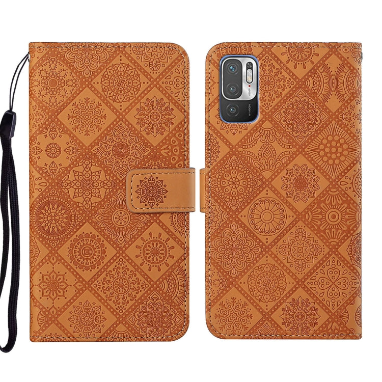 Custodia per cellulare in pelle con motivo goffrato stile etnico, For Xiaomi Redmi Note 11 Pro Global, For Xiaomi Redmi Note 10 Pro 5G, For Xiaomi Redmi Note 10 5G