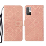 Custodia per cellulare in pelle con motivo goffrato stile etnico, For Xiaomi Redmi Note 11 Pro Global, For Xiaomi Redmi Note 10 Pro 5G, For Xiaomi Redmi Note 10 5G