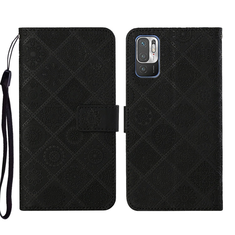 Custodia per cellulare in pelle con motivo goffrato stile etnico, For Xiaomi Redmi Note 11 Pro Global, For Xiaomi Redmi Note 10 Pro 5G, For Xiaomi Redmi Note 10 5G