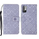 Custodia per cellulare in pelle con motivo goffrato stile etnico, For Xiaomi Redmi Note 11 Pro Global, For Xiaomi Redmi Note 10 Pro 5G, For Xiaomi Redmi Note 10 5G