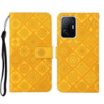 Custodia per cellulare in pelle con motivo goffrato stile etnico, For Xiaomi Mi 11T