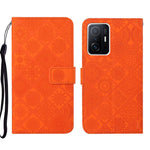 Custodia per cellulare in pelle con motivo goffrato stile etnico, For Xiaomi Mi 11T