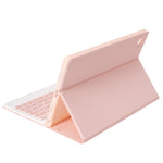 Custodia in pelle per tastiera Bluetooth color caramella A610B con slot per penna, For Samsung Galaxy Tab S6 Lite
