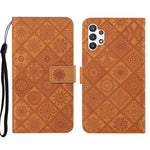 Custodia per cellulare in pelle con motivo goffrato stile etnico, For OPPO A94 4G, For Samsung Galaxy A03s 164mm, For Samsung Galaxy A13 4G